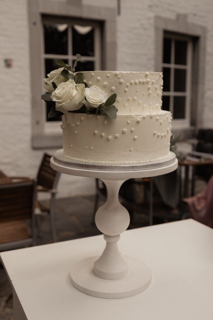 Torte bei einer Hochzeit in der Alten Mühle Bardenberg